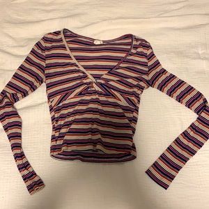 garage multicolored long sleeve